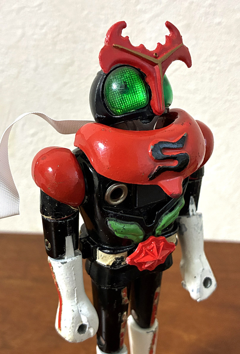 1970年代 ポピー 超合金 仮面ライダーストロンガー 当時品 パーツレストア品 昭和レトロ ビンテージ_画像4
