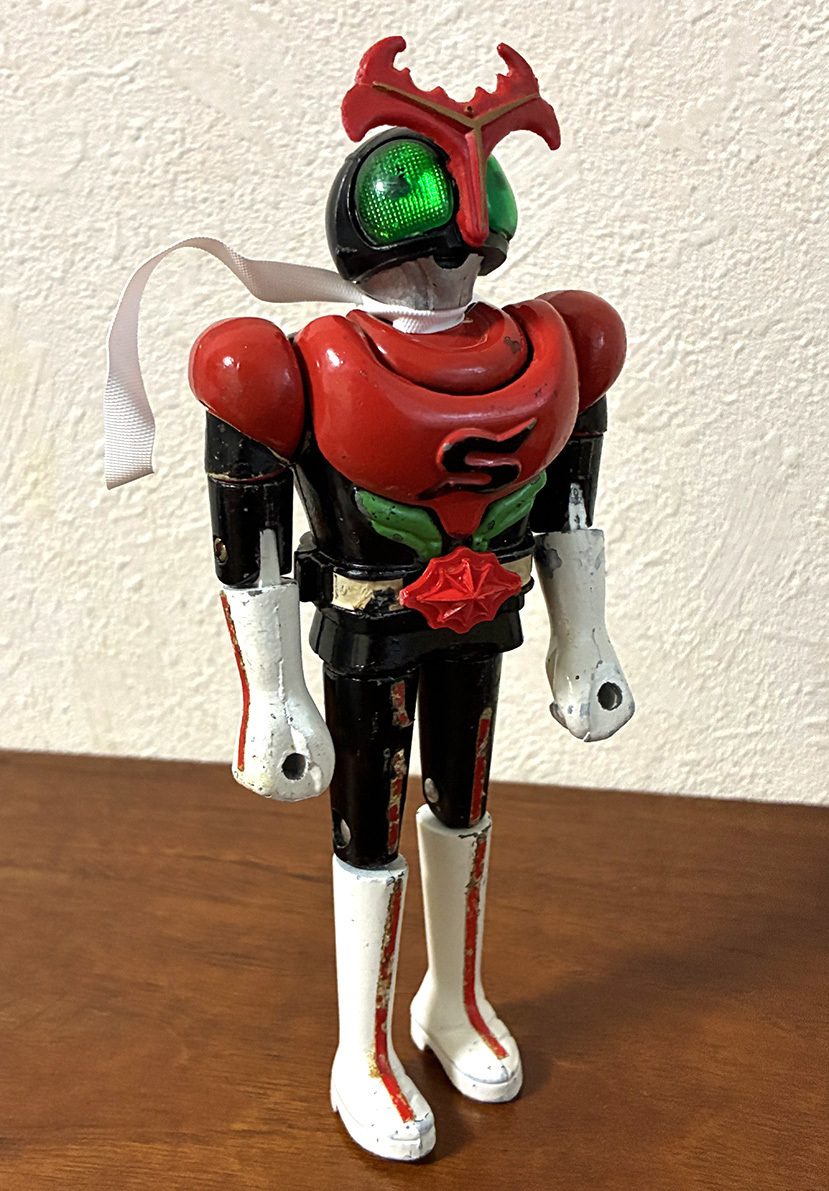 1970年代 ポピー 超合金 仮面ライダーストロンガー 当時品 パーツレストア品 昭和レトロ ビンテージ_画像5
