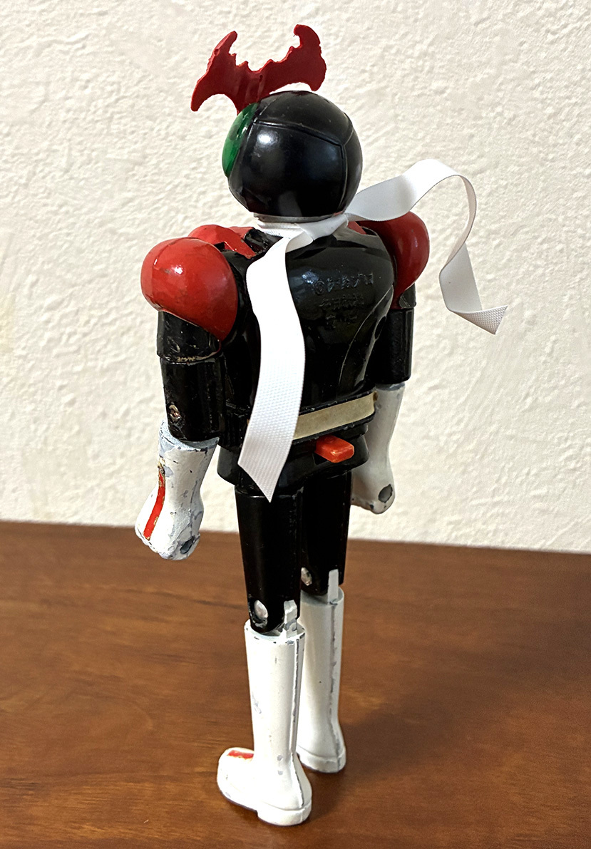 1970年代 ポピー 超合金 仮面ライダーストロンガー 当時品 パーツレストア品 昭和レトロ ビンテージ_画像6