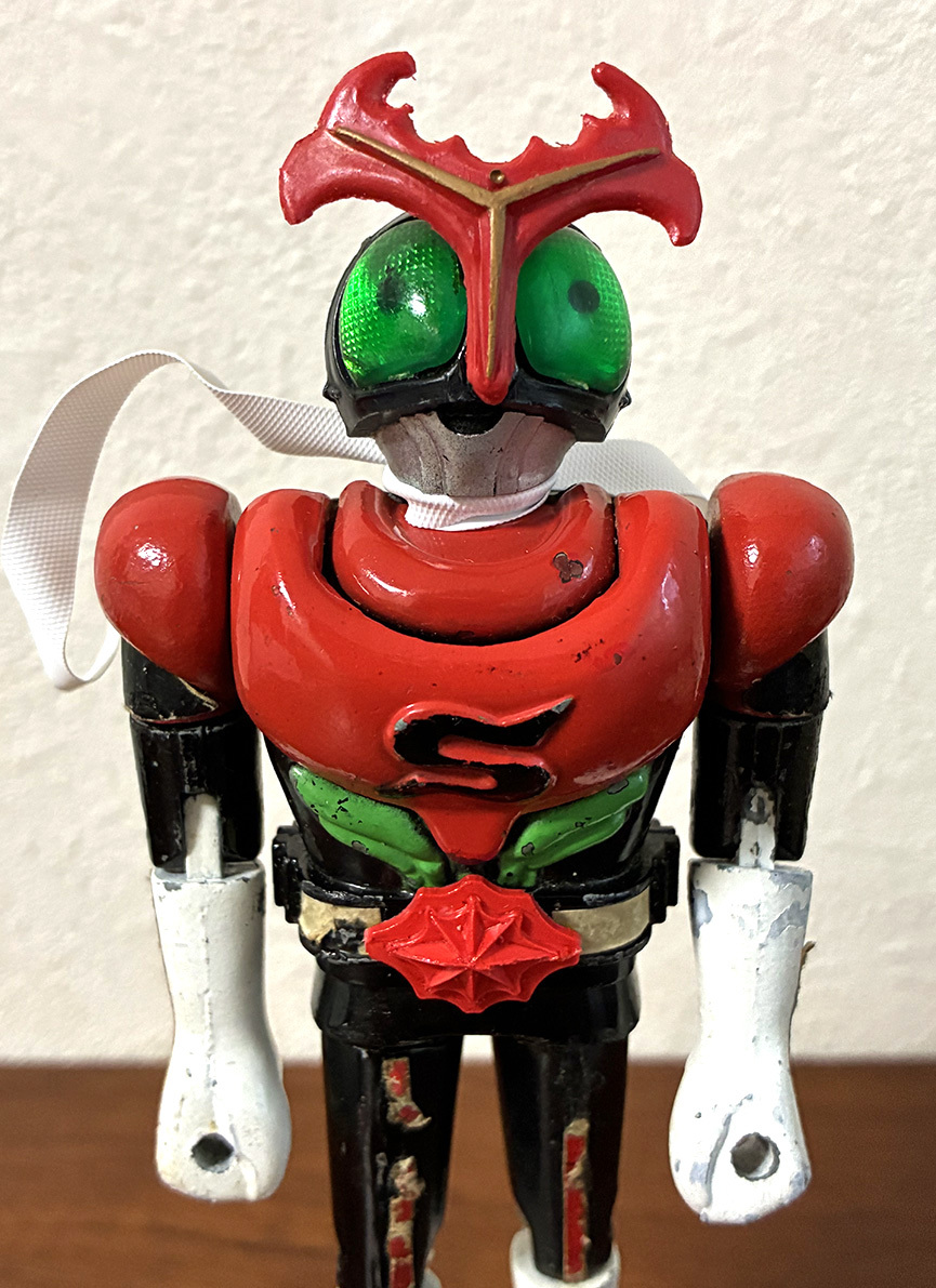 1970年代 ポピー 超合金 仮面ライダーストロンガー 当時品 パーツレストア品 昭和レトロ ビンテージ_画像1