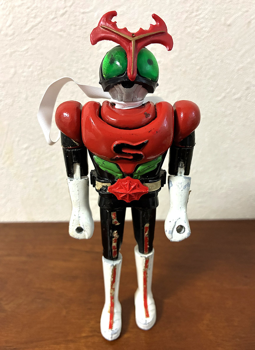1970年代 ポピー 超合金 仮面ライダーストロンガー 当時品 パーツレストア品 昭和レトロ ビンテージ_画像2