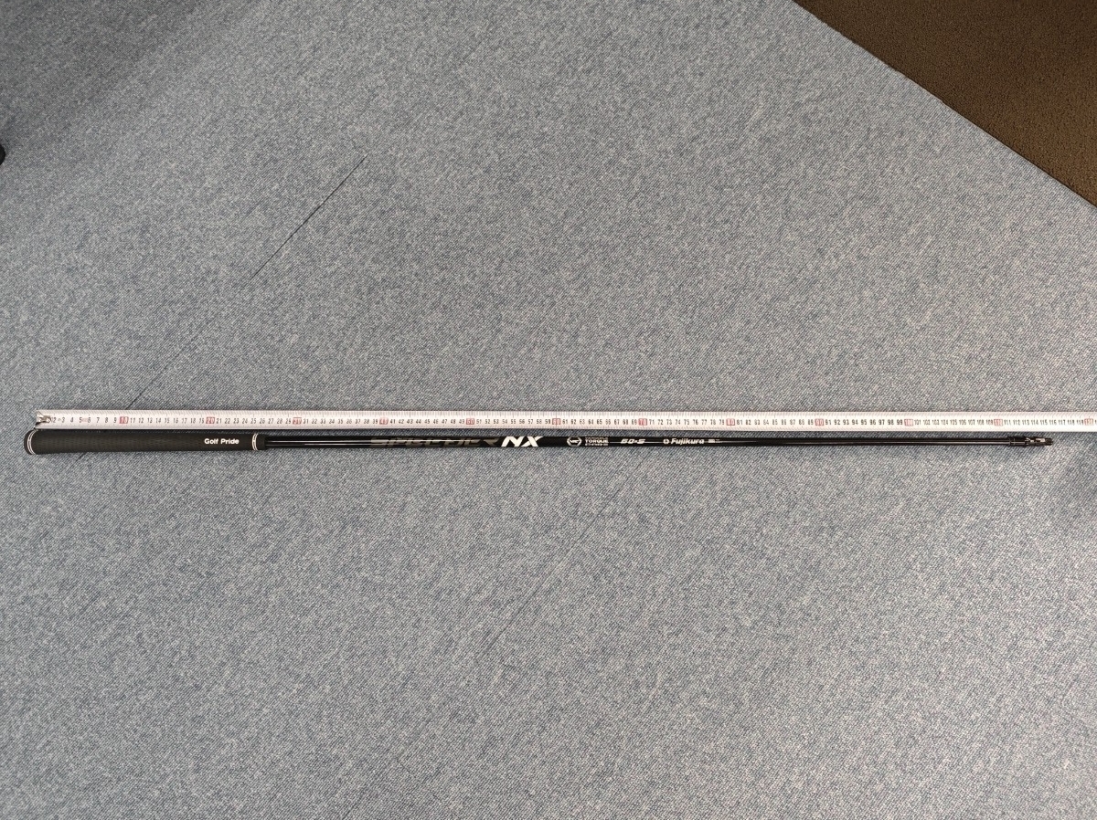 美品　スピーダーNXブラック　60S テーラースリーブ_画像1