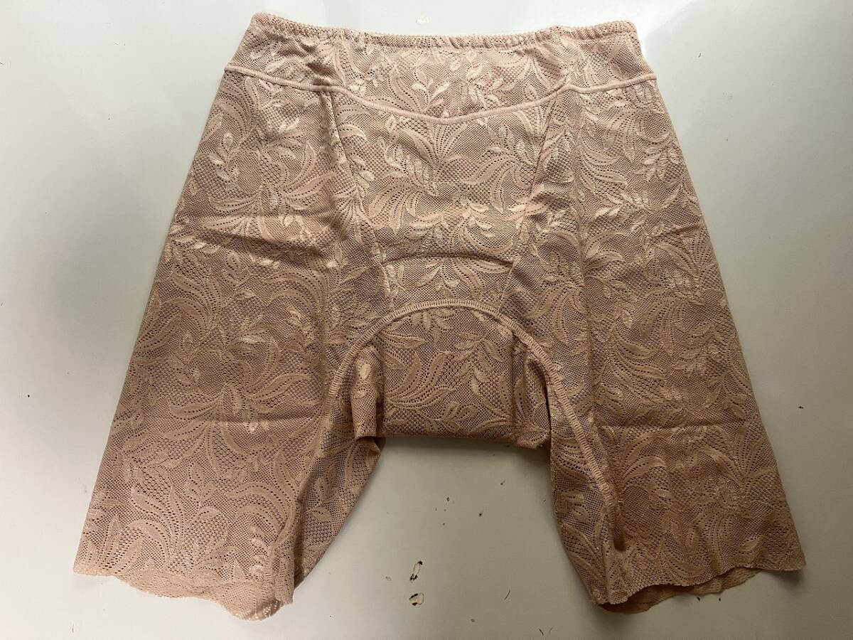 Sサイズ■OLTER natural 総レースガードルタイプ■ピンクベージュ_画像2