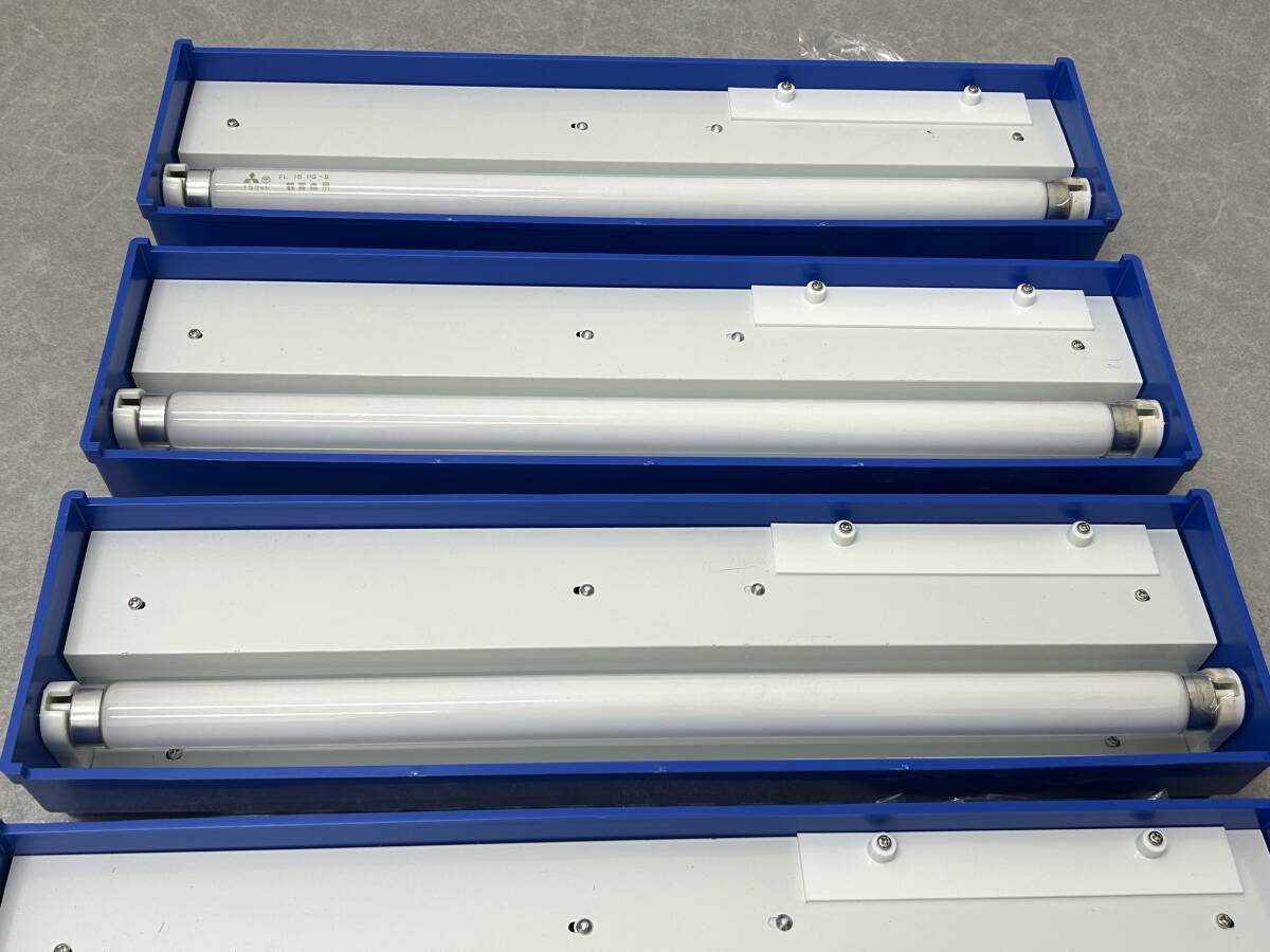 E-1390 【同梱不可】980円～ 未使用品　ニッソーシーパレス　観賞魚用　蛍光灯　7点セット　_画像6