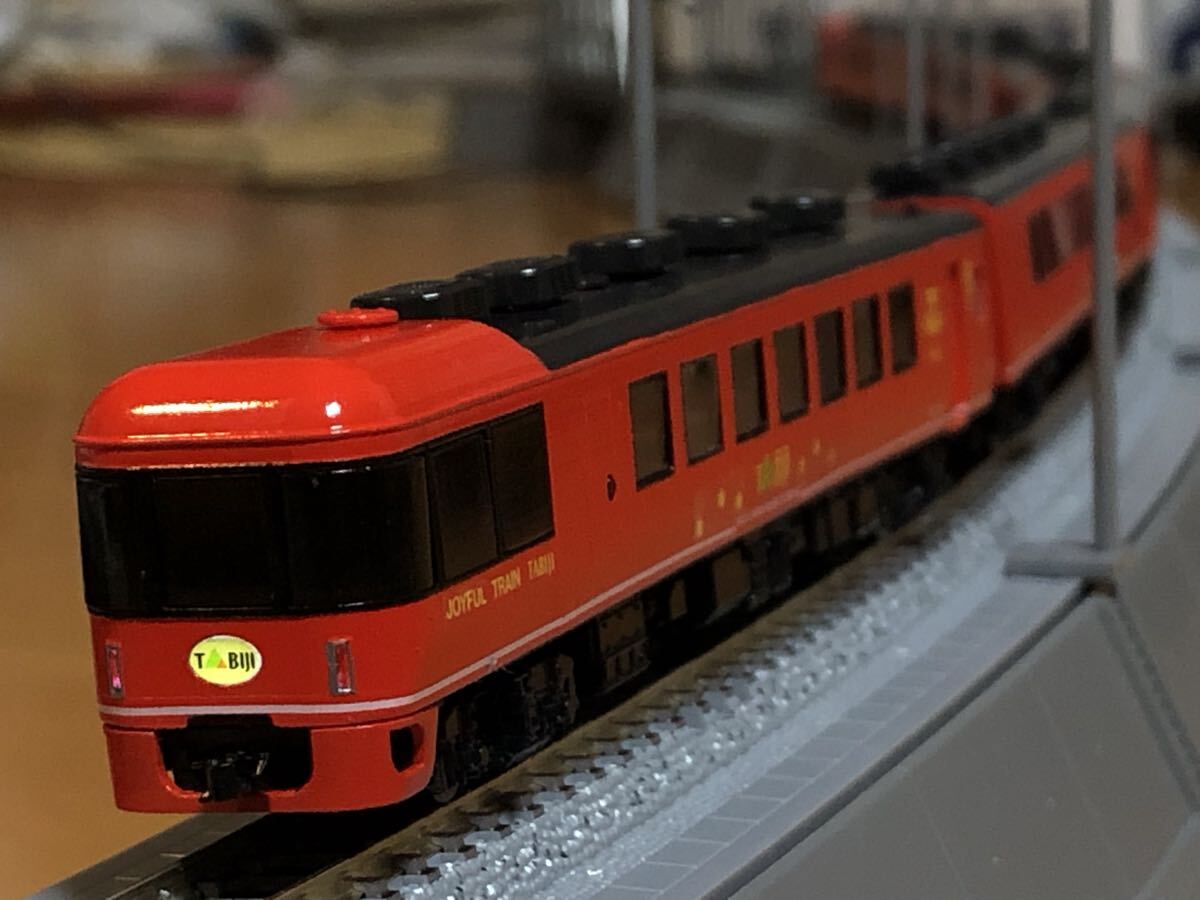 TOMIX 改 JR西日本 12系 ジョイフルトレイン 旅路 テールライト点灯 室内表現有 _画像1