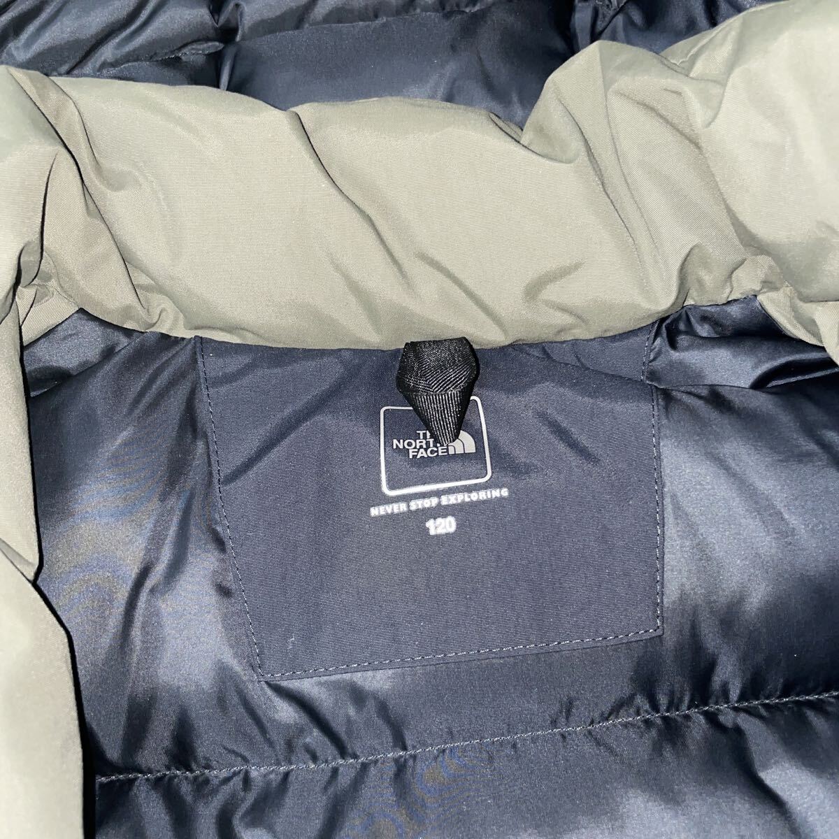 ノースフェイス バルトロライトジャケット ダウンジャケット 新品 120㎝ THE NORTH FACE 正規店購入_画像4