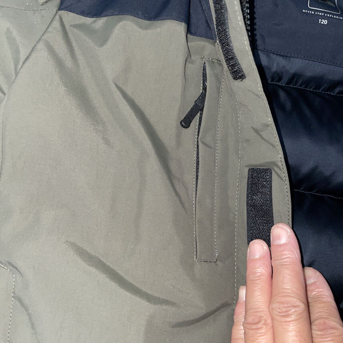 ノースフェイス バルトロライトジャケット ダウンジャケット 新品 120㎝ THE NORTH FACE 正規店購入_画像8