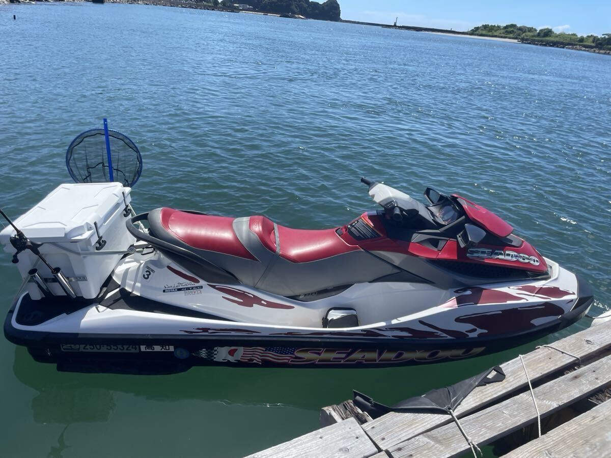 SEADOO シードゥー ジェットスキー GTX 155 フィッシュプロ 釣り 船 水上バイク タイラバ ジギング_画像4