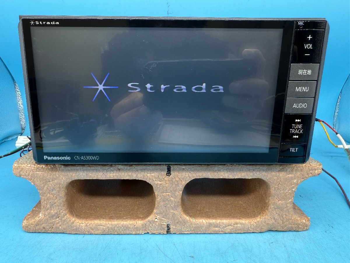 Panasonic CN-AS300WD 年式不明 CD/DVD/SD/フルセグ/Bluetooth/HDMI B-CASカード不要タイプ 取説付き_画像1