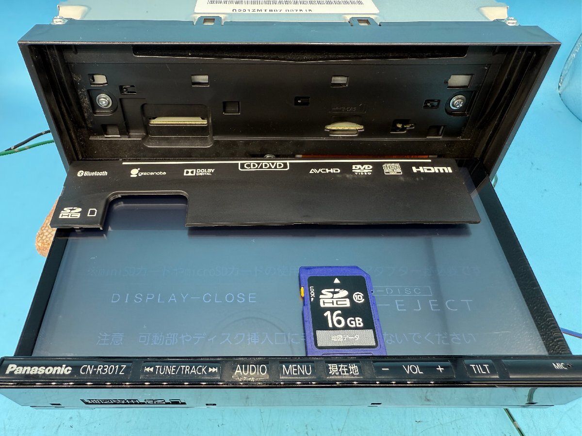 Panasonic CN-R301ZA(99000-79AG0) 年式不明 CD/DVD/SD/USB/フルセグ/Bluetooth/HDMI スズキ車取り外し品 配線社外用_画像7