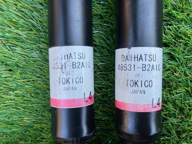 スタビ穴有 LA100S ムーヴカスタム RS☆R ダウンサス組みサスペンション Fストラット ショック 48510-B2A50/48520-B2A50/48531-B2A10 _画像8