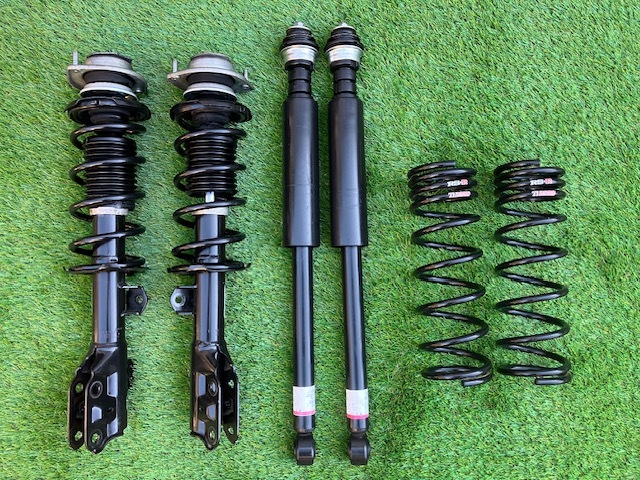 スタビ穴有 LA100S ムーヴカスタム RS☆R ダウンサス組みサスペンション Fストラット ショック 48510-B2A50/48520-B2A50/48531-B2A10 _画像1