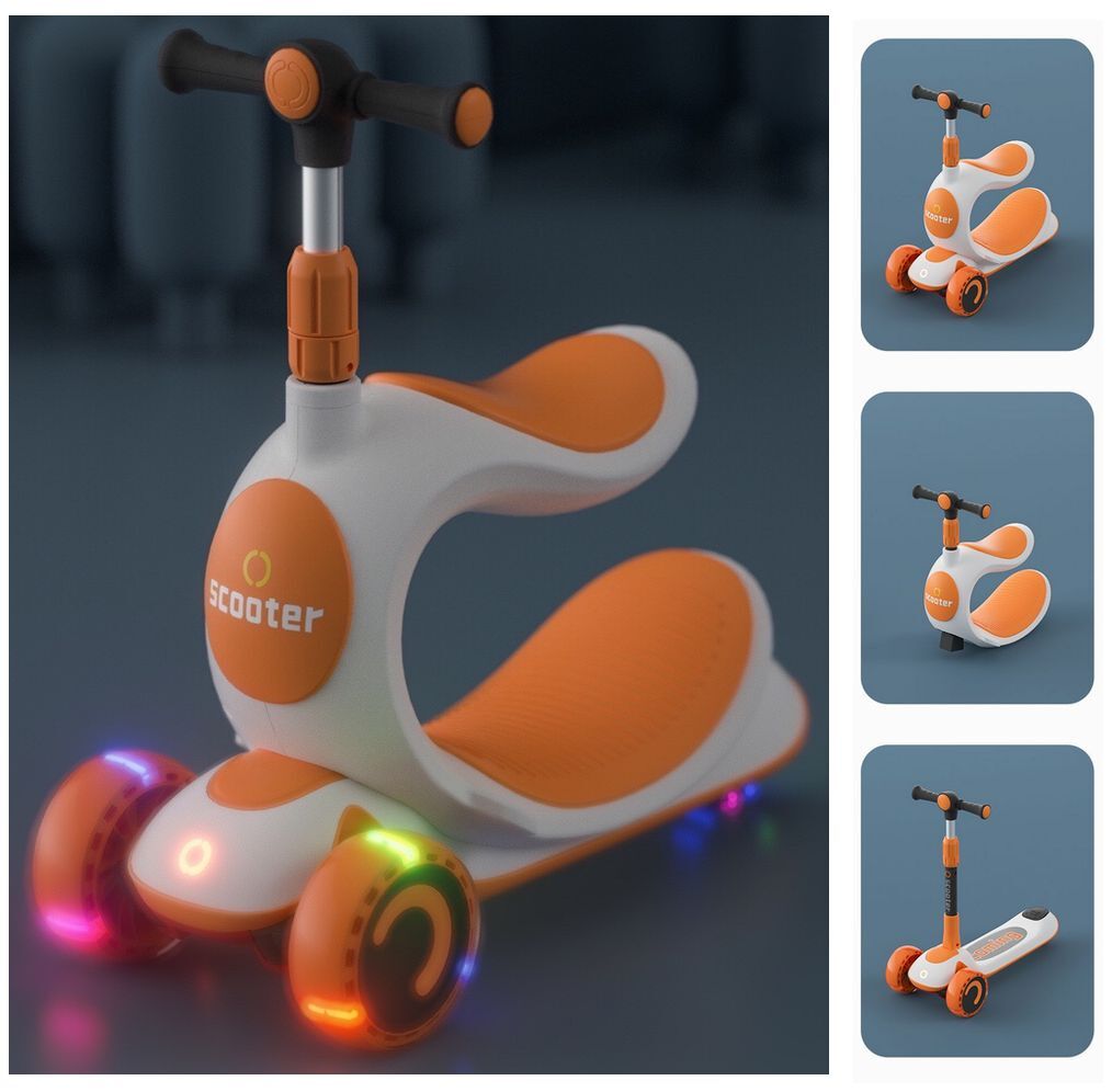 キッズ専門店、子供の成長に必要な玩具6緑■3WAY■キックスクーター■三輪車■ボードライク■ストライダー■へんしんバイク■キックボード_画像8