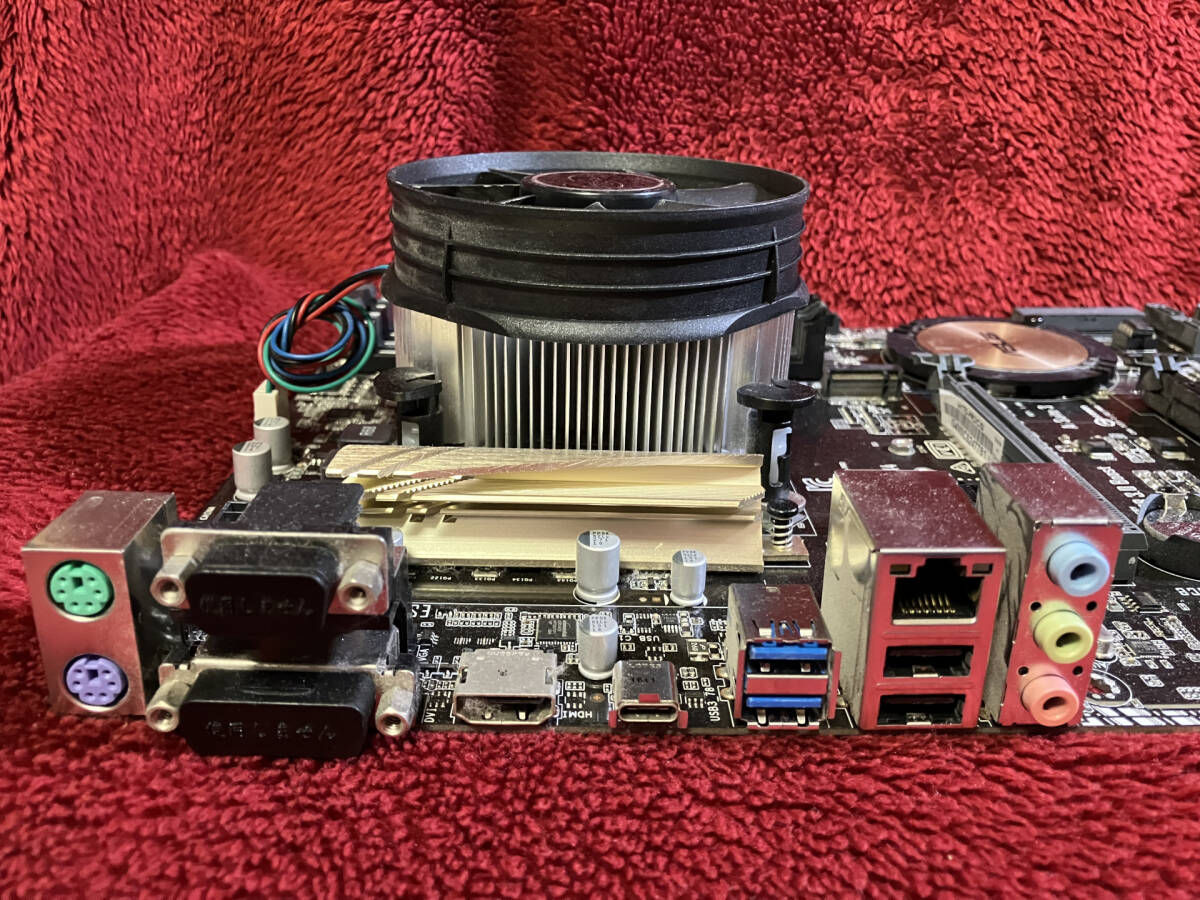 ATXマザーボード＋CPUセット ※動作していましたが念のためジャンク扱いにて※_画像3