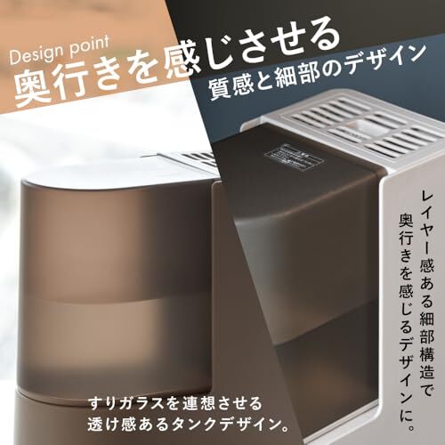 [ новый товар не использовался ]s Lee выше паровой увлажнитель 7 татами максимальный увлажнение количество 260ml/h 2.6L пустой .. предотвращение c функцией серый juST-AZ