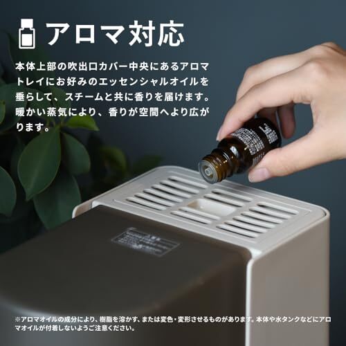 [ новый товар не использовался ]s Lee выше паровой увлажнитель 7 татами максимальный увлажнение количество 260ml/h 2.6L пустой .. предотвращение c функцией серый juST-AZ