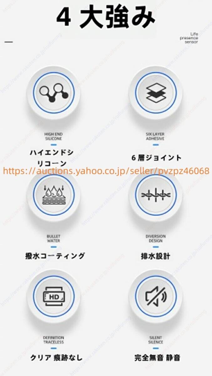 ベンツ Sクラス W223 7代目/6層ジョイント ノンボーン ワイパーブレード 1セット(2本入)U型フック設計 q6801-061_画像5