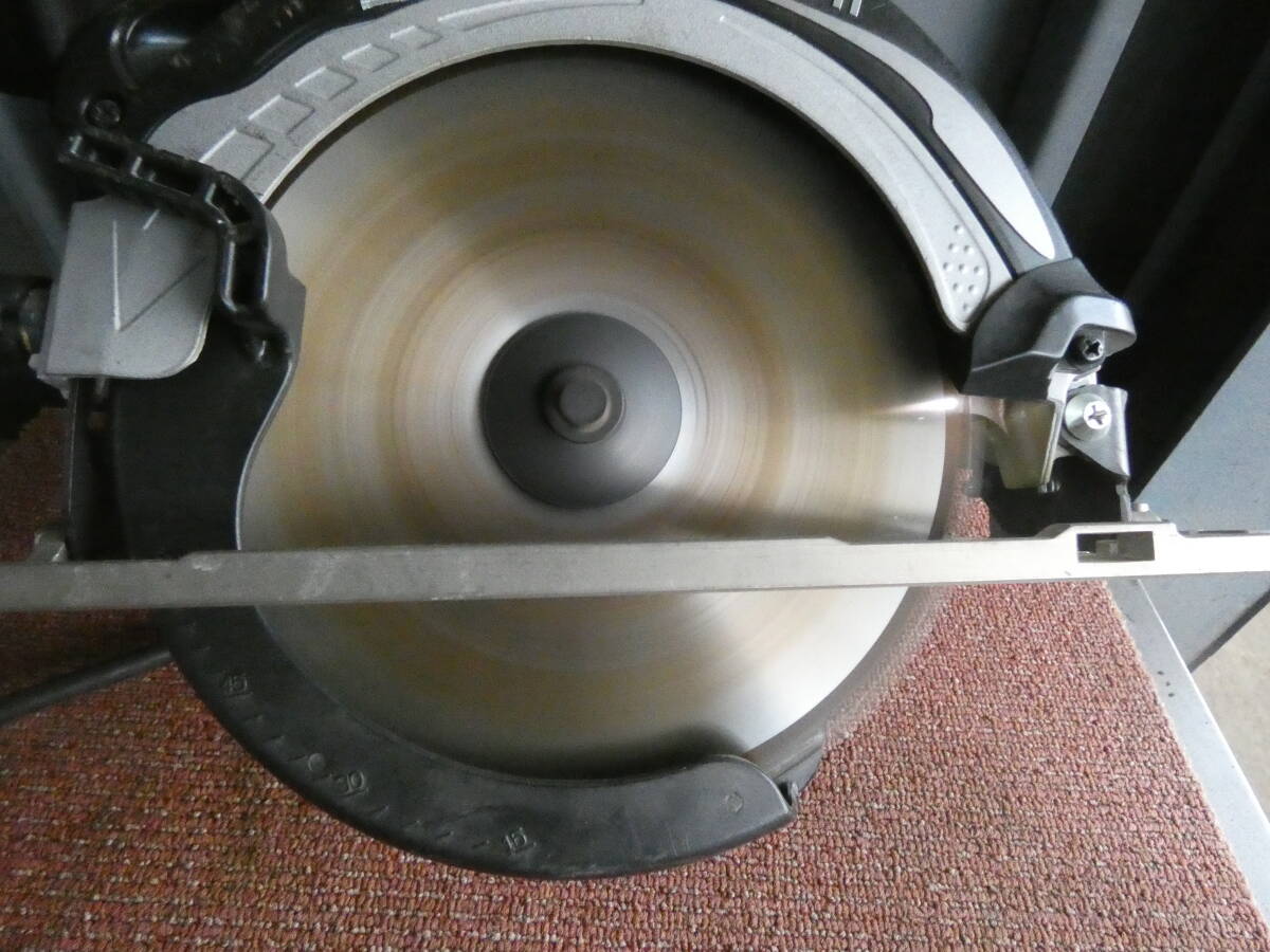 No.270 日立　190ｍｍ丸ノコ　C 7MB4 回転を確認済_画像3