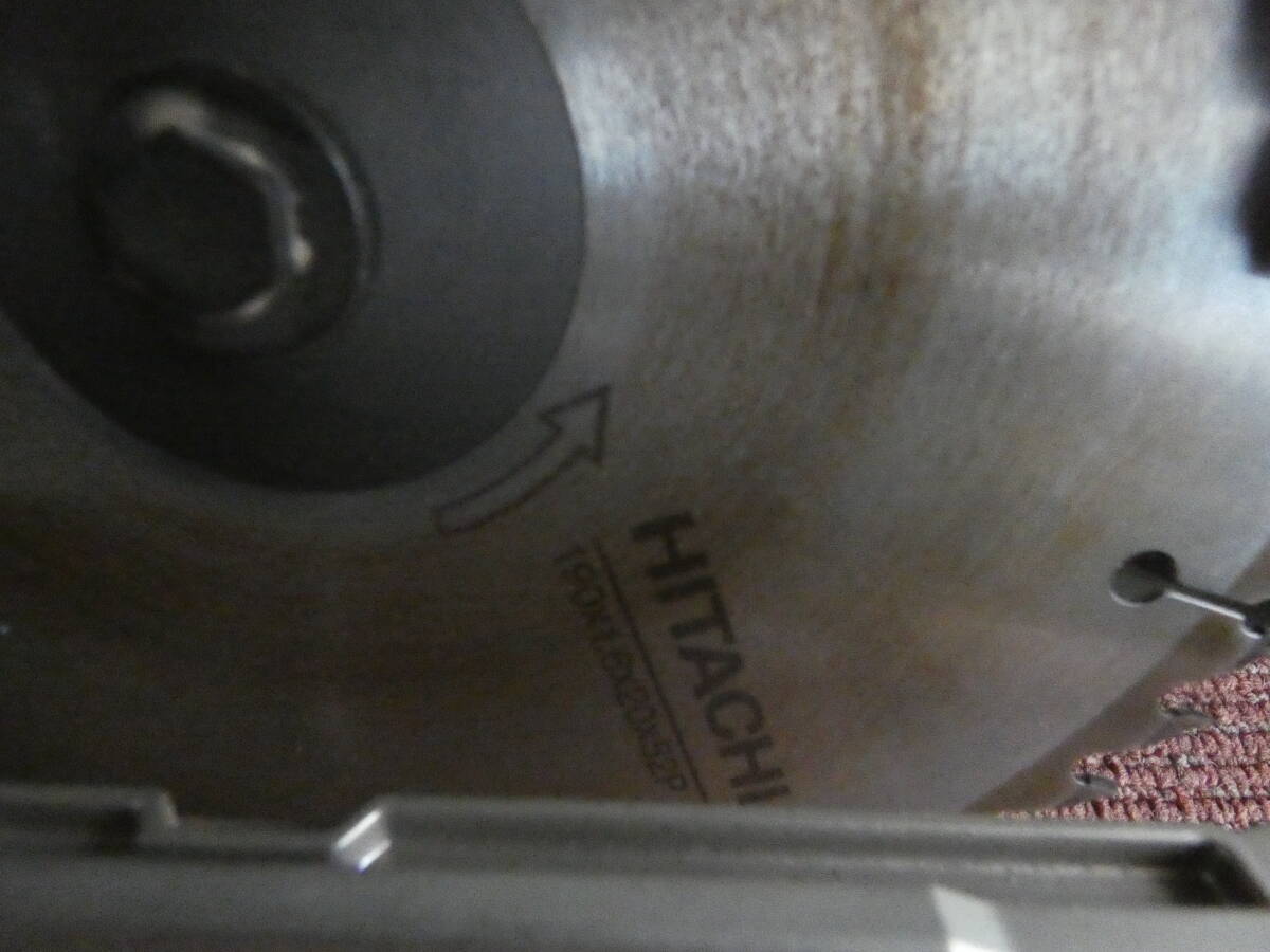No.270 日立　190ｍｍ丸ノコ　C 7MB4 回転を確認済_画像7