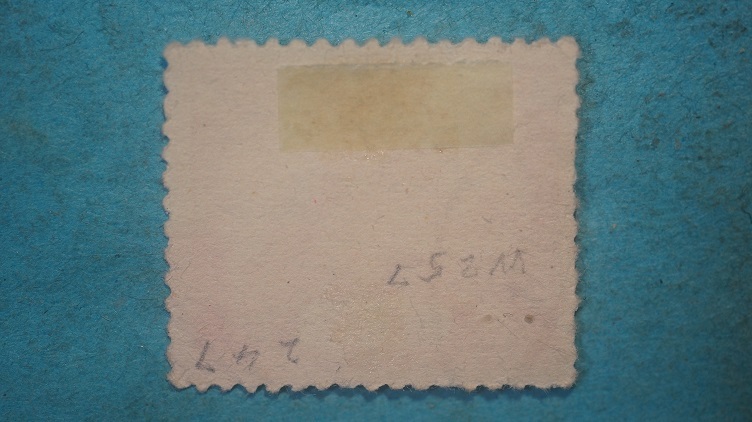 風景切手　使用済　名古屋城　１０銭　紅　昭和すかし　５_画像2