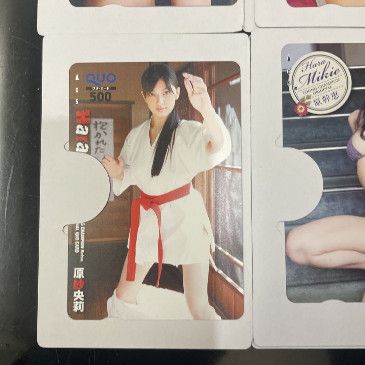 No156 Young Champion QUO карта идол gravure 