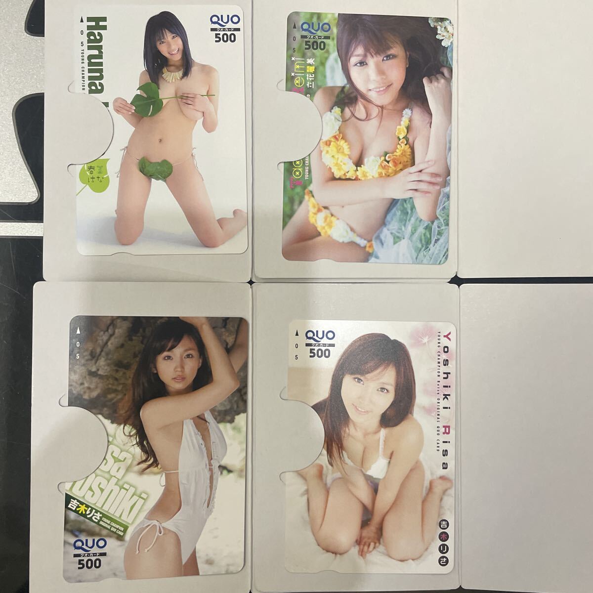 No159 Young Champion QUO карта идол gravure 