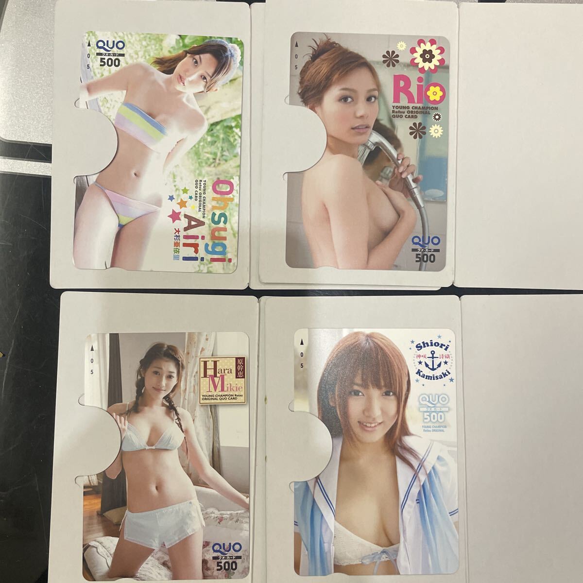 No161 Young Champion QUO карта идол gravure No161 Young Champion QUO карта идол gravure