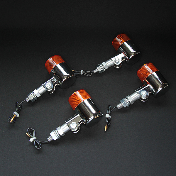 【581】丸型ヨーロピアンウインカー　35ミリ　オレンジ_画像3