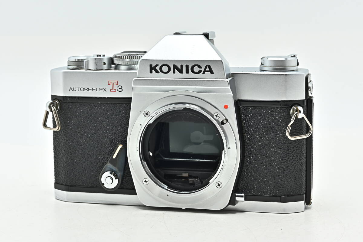 A2875 Konica コニカ AUTOREFLEX T3 + HEXANON AR 50mm f/1.7 フィルムカメラ マニュアルフォーカス 一眼レフ_画像2