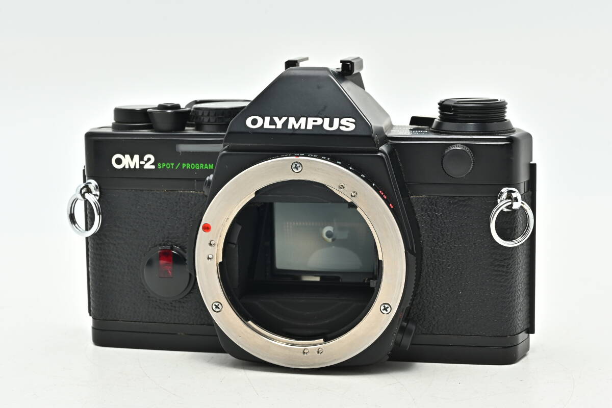 1L-752 OLYMPUS オリンパス OM-2 SPOT/PROGRAM + OM-SYSTEM ZUIKO AUTO-MACRO 50mm f/3.5 フィルムカメラ マニュアルフォーカス 一眼レフ_画像2