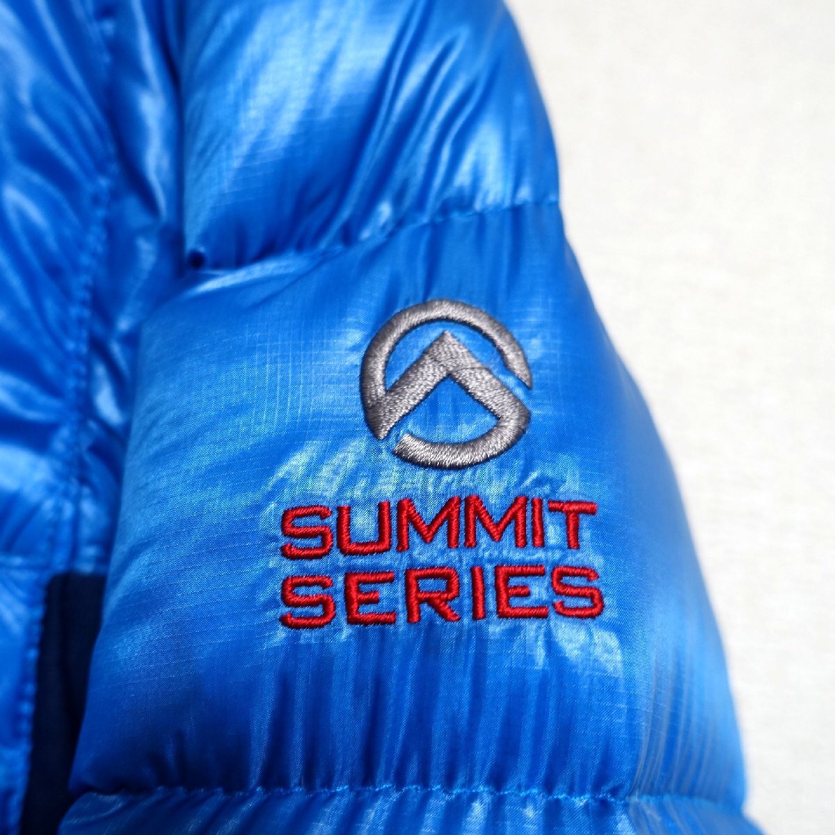 THE NORTH FACE ノースフェイス サミットシリーズ ダウンジャケット 800FP メンズ Mサイズ 正規品 ブルー Z6072_画像5