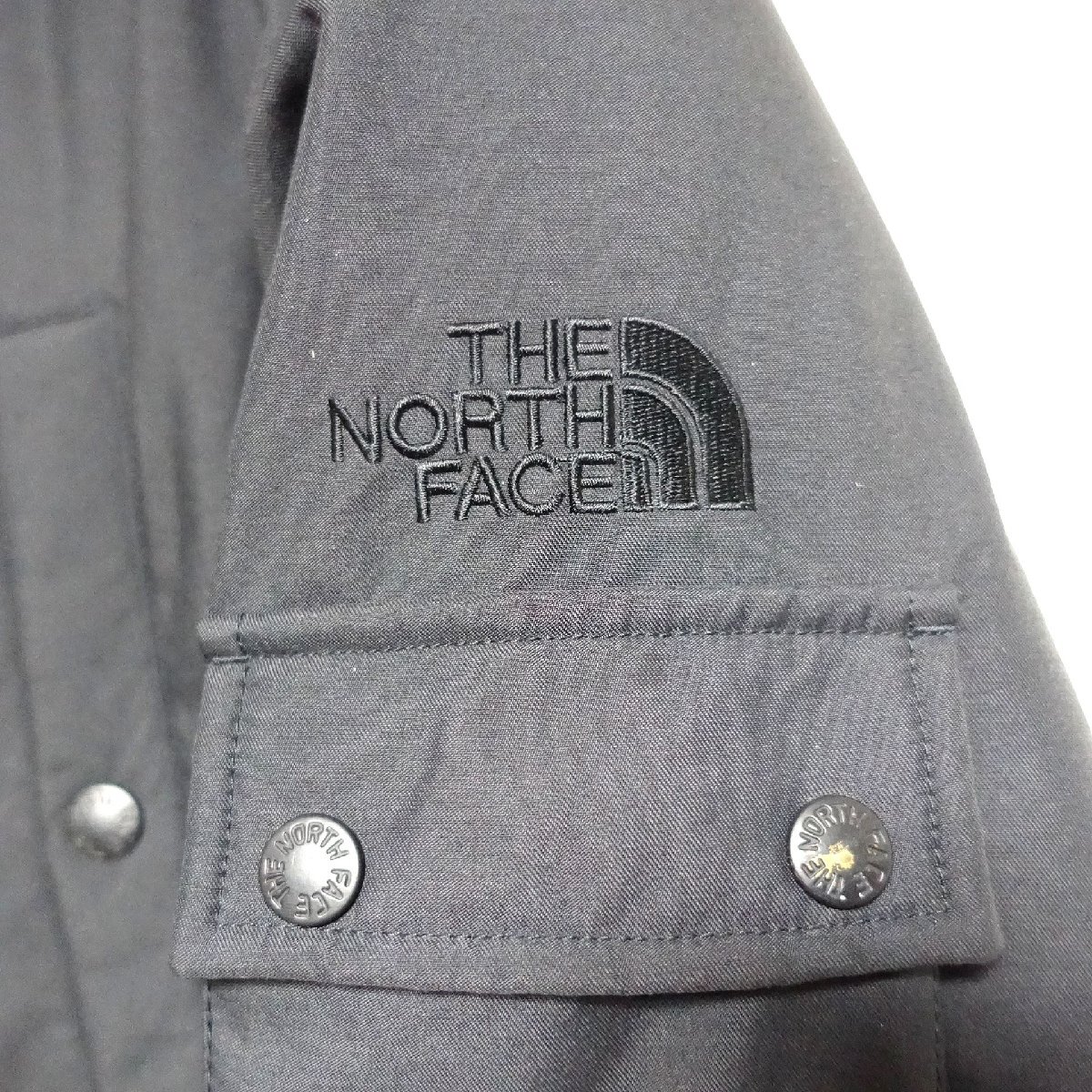 THE NORTH FACE ノースフェイス ダウンジャケット メンズ Mサイズ 正規品 ブラック Z6077_画像4