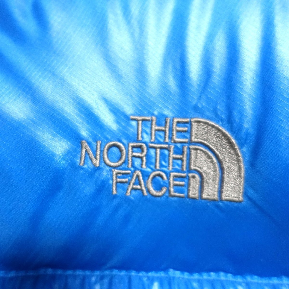 THE NORTH FACE ノースフェイス サミットシリーズ ダウンジャケット 800FP メンズ Mサイズ 正規品 ブルー Z6072_画像4