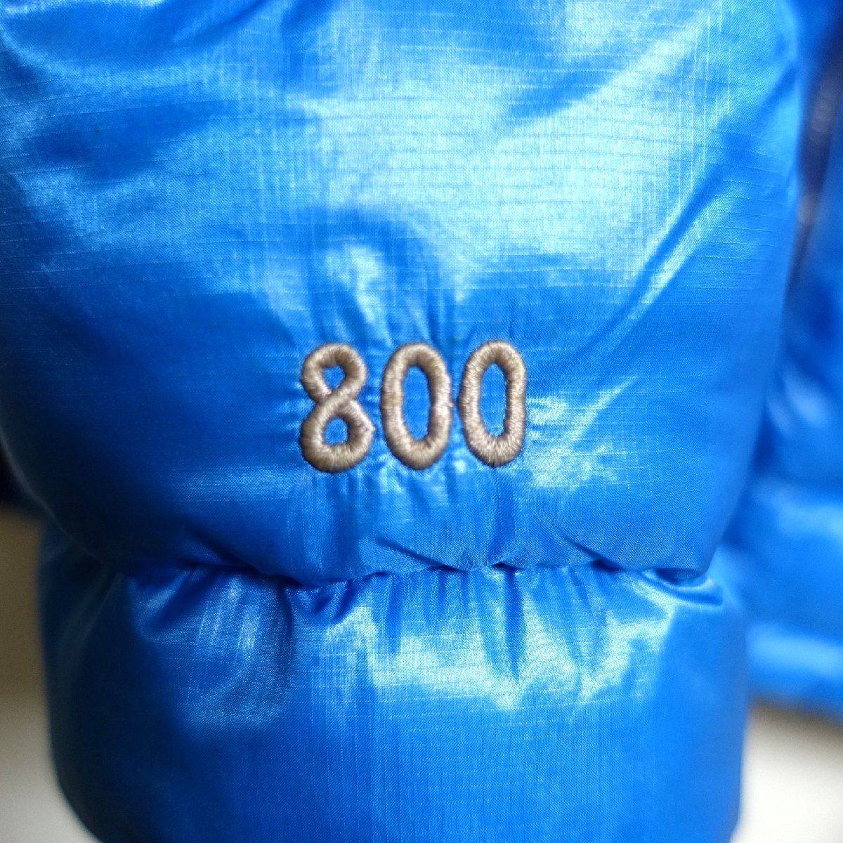 THE NORTH FACE ノースフェイス サミットシリーズ ダウンジャケット 800FP メンズ Mサイズ 正規品 ブルー Z6072_画像6
