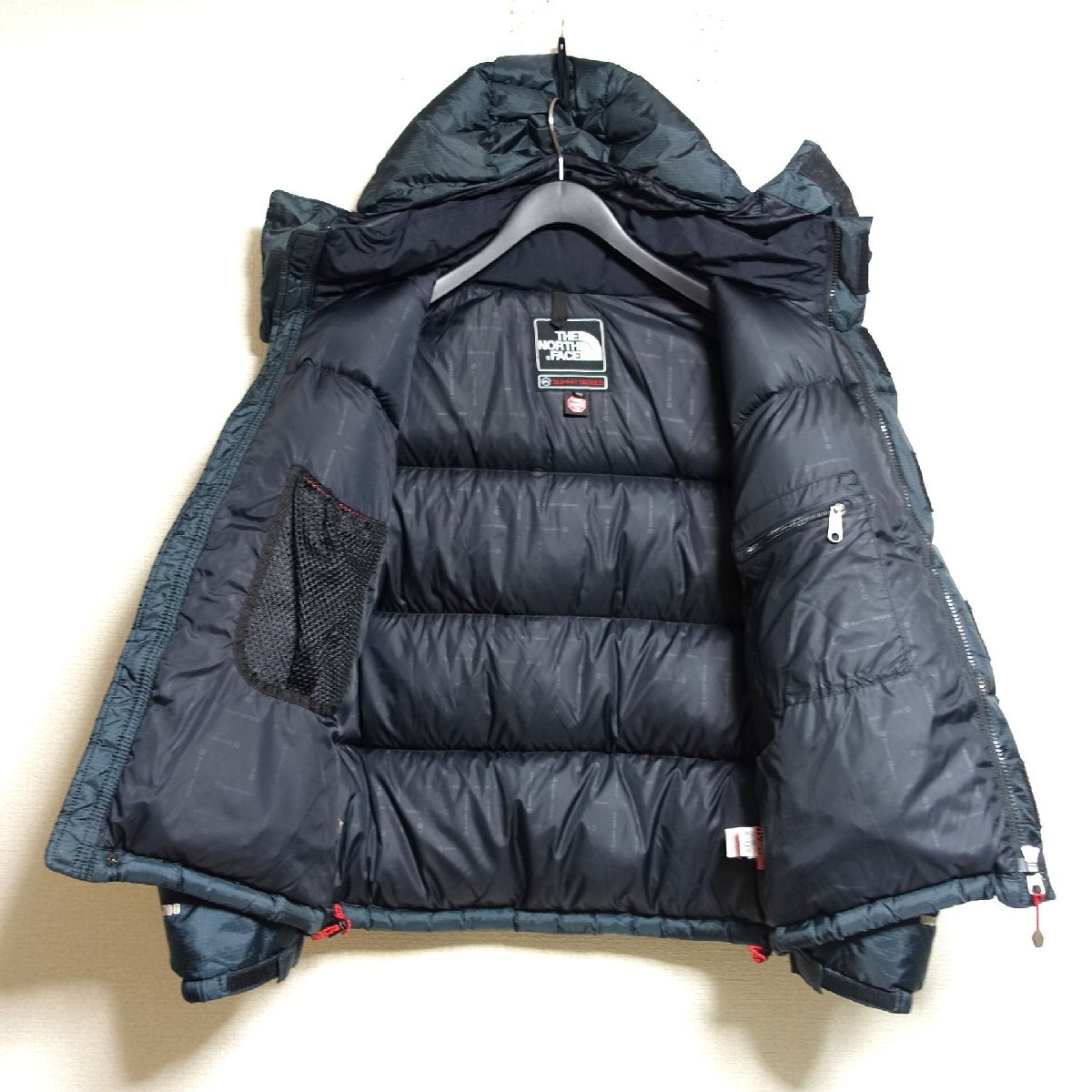THE NORTH FACE ノースフェイス サミットシリーズ バルトロ ダウンジャケット 700FP メンズ Sサイズ 正規品 ブラック ネイビー Z5918_画像3