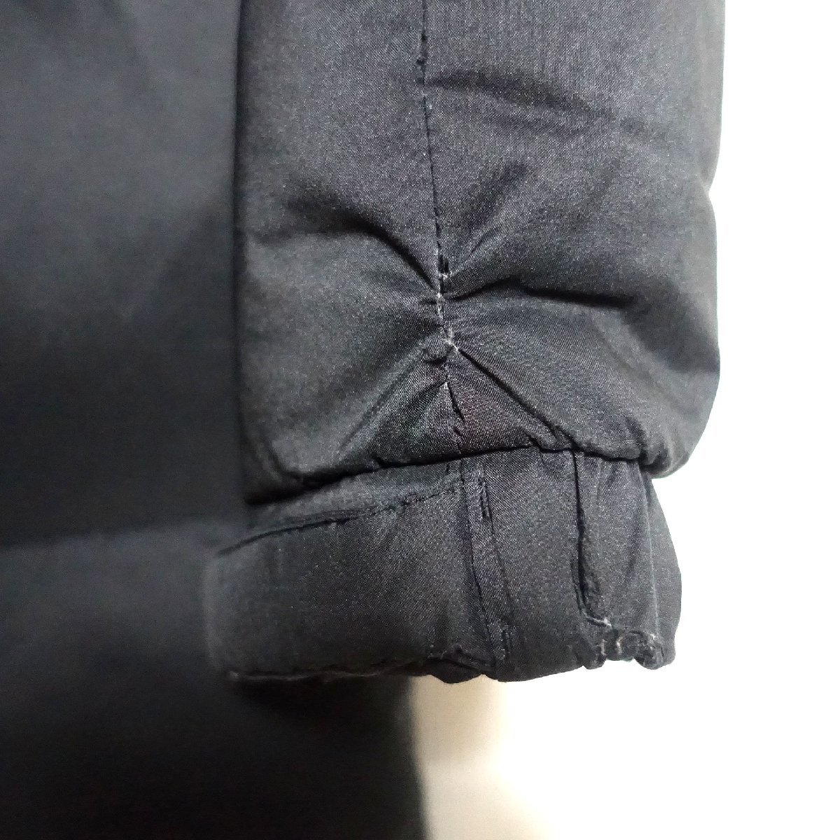 THE NORTH FACE ノースフェイス ダウンコート ロング ダウンジャケット メンズ XSサイズ 正規品 ブラック Z5907_画像7