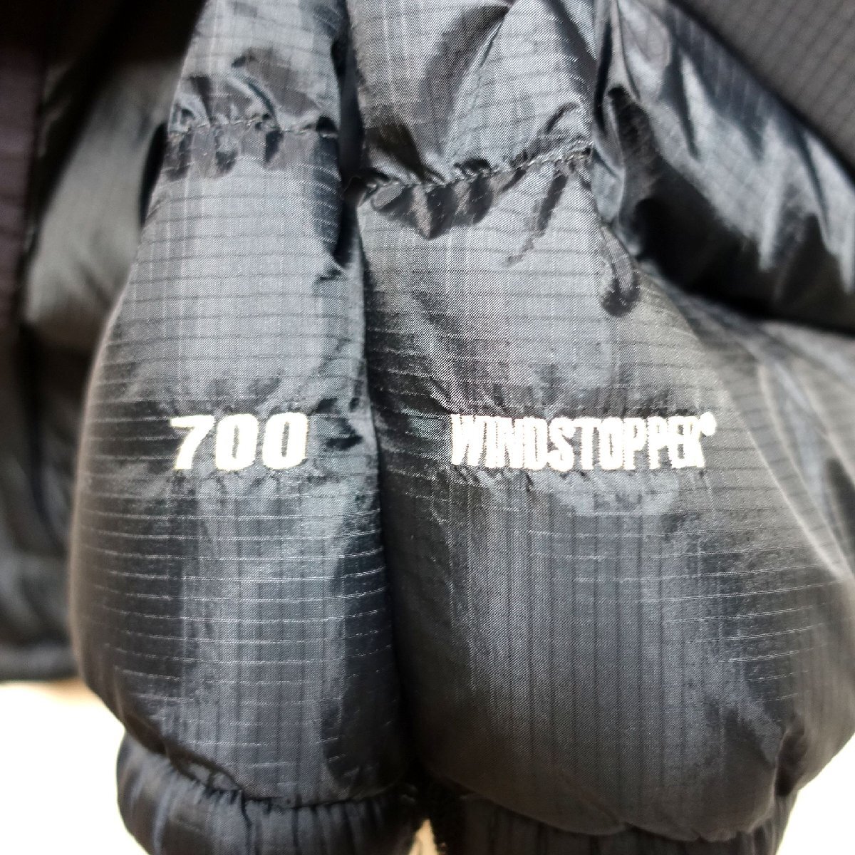 THE NORTH FACE ノースフェイス サミットシリーズ バルトロ ダウンジャケット 700FP メンズ Sサイズ 正規品 ブラック ネイビー Z5918_画像6