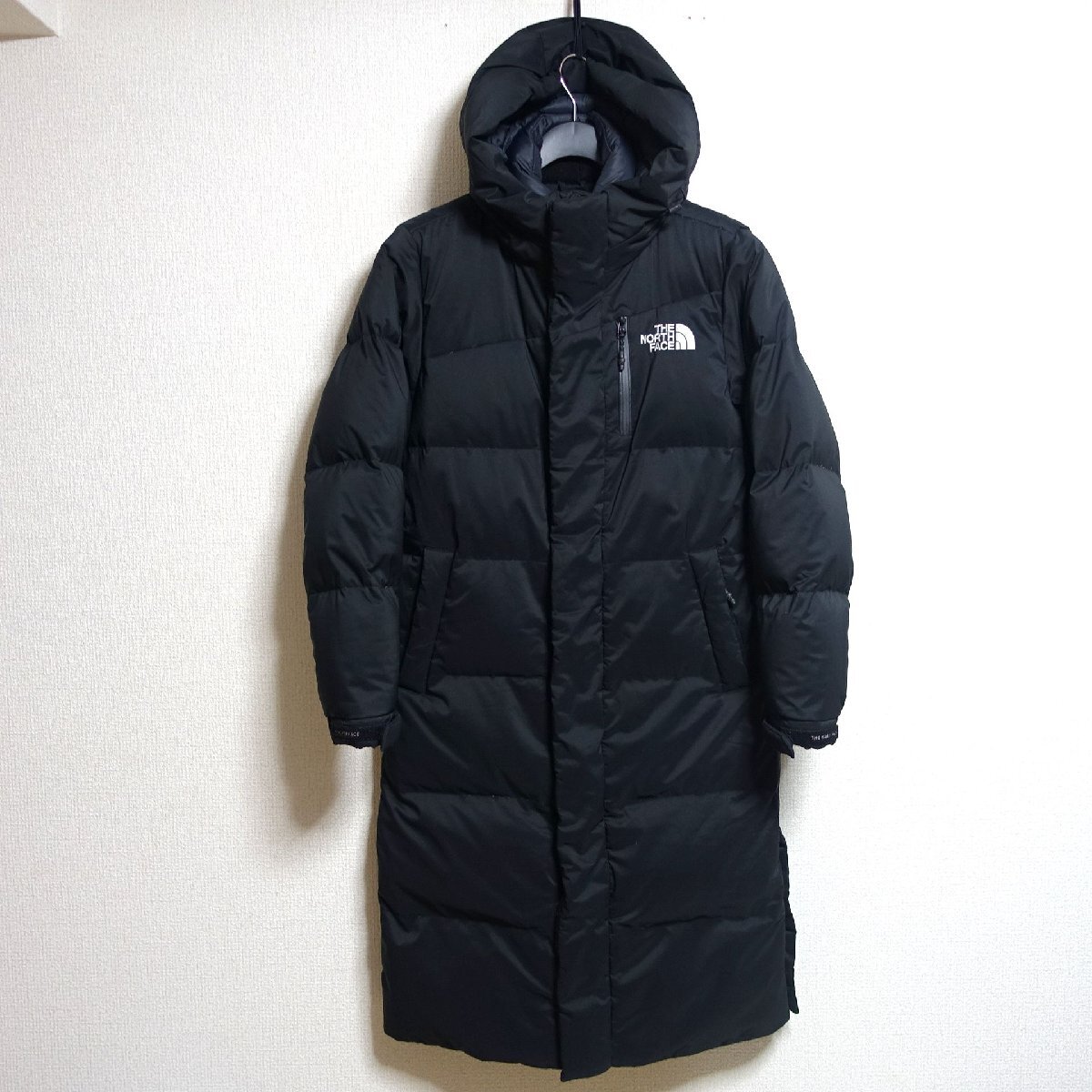 THE NORTH FACE ノースフェイス ダウンコート ロング ダウンジャケット メンズ XSサイズ 正規品 ブラック Z5907_画像1