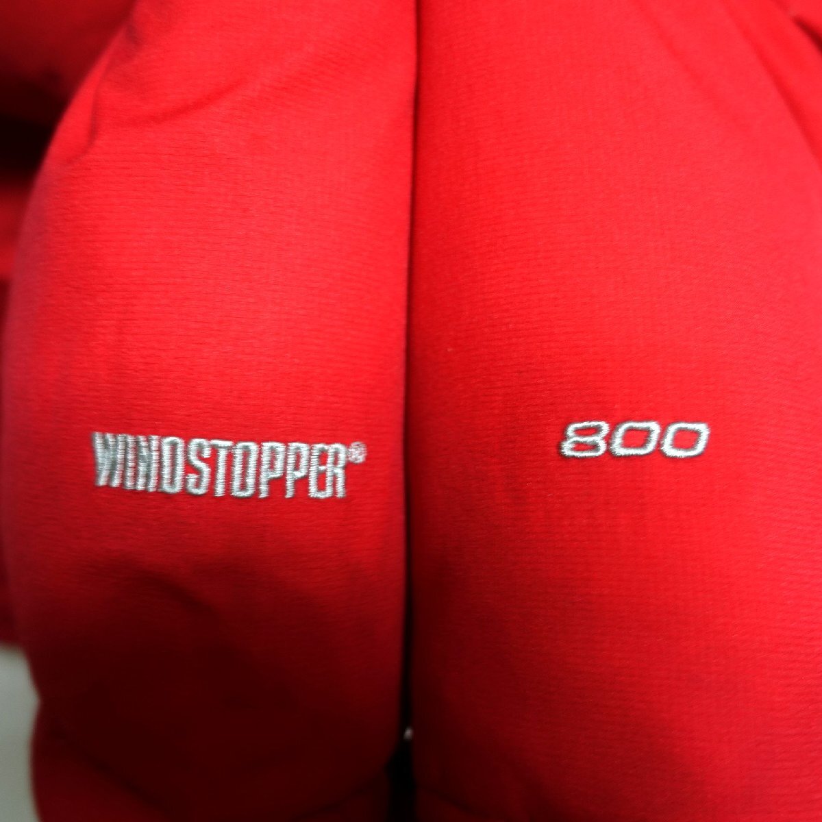 THE NORTH FACE ノースフェイス サミットシリーズ ヒマラヤン パーカ ダウンジャケット 800FP メンズ Sサイズ 正規品 レッド Z5954_画像6