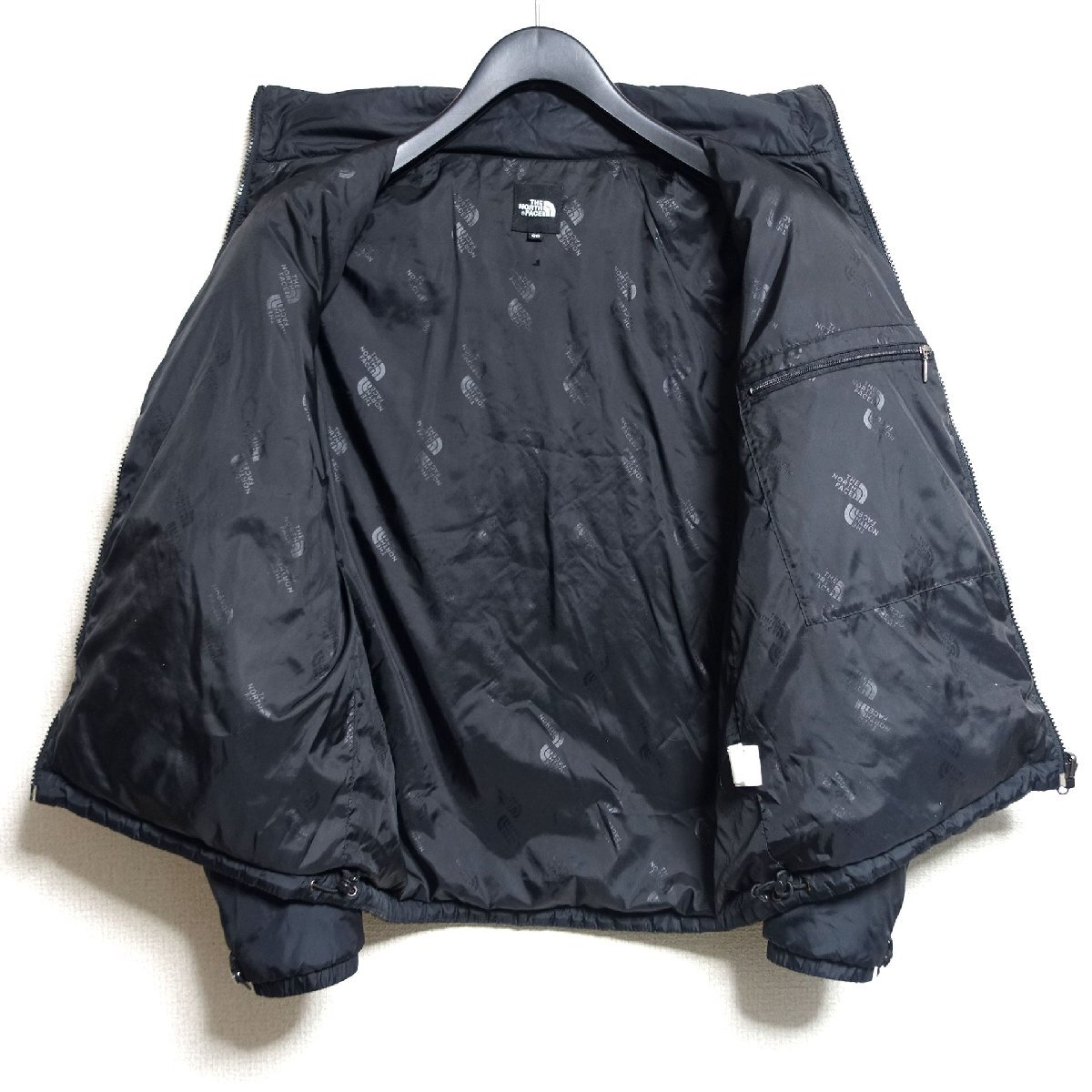 THE NORTH FACE ノースフェイス 化繊綿 中綿ジャケット メンズ Sサイズ 正規品 ブラック Z5982_画像3