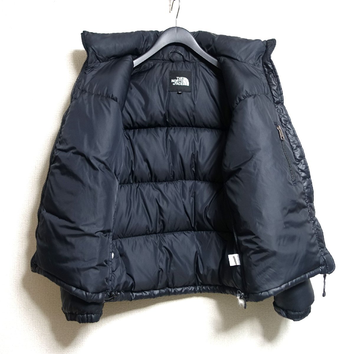 THE NORTH FACE ノースフェイス ヌプシ ダウンジャケット 700FP メンズ XSサイズ 正規品 ブラック Z5991_画像3