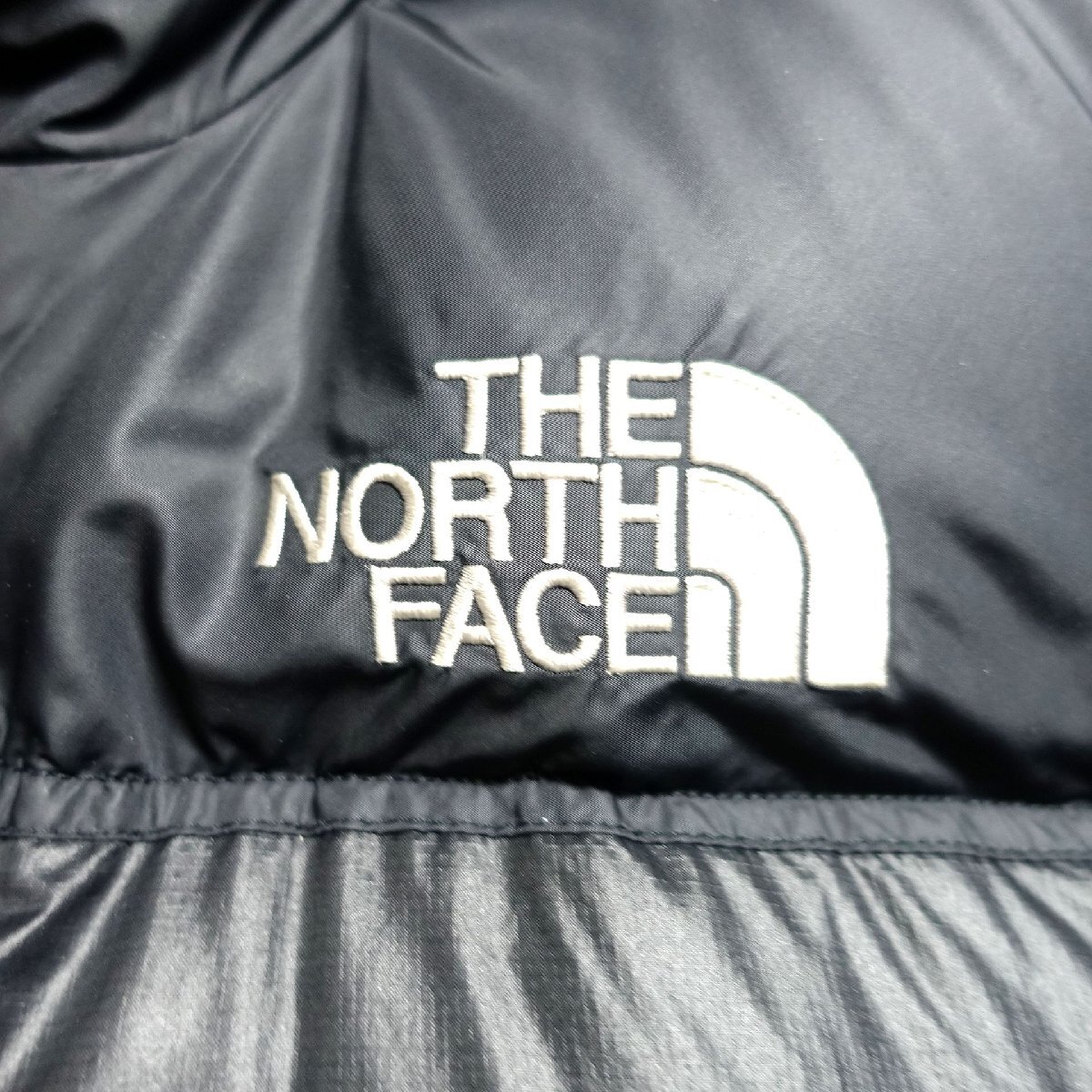 THE NORTH FACE ノースフェイス ヌプシ ダウンジャケット 700FP メンズ XSサイズ 正規品 ブラック Z5991_画像4