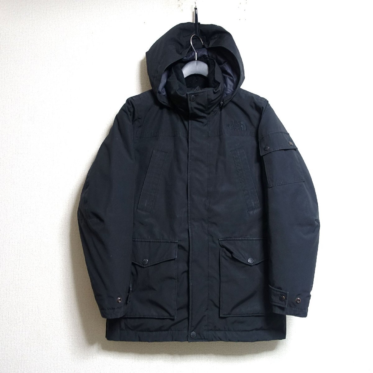 THE NORTH FACE ノースフェイス ダウンジャケット メンズ XSサイズ 正規品 ブラック Z6007_画像1