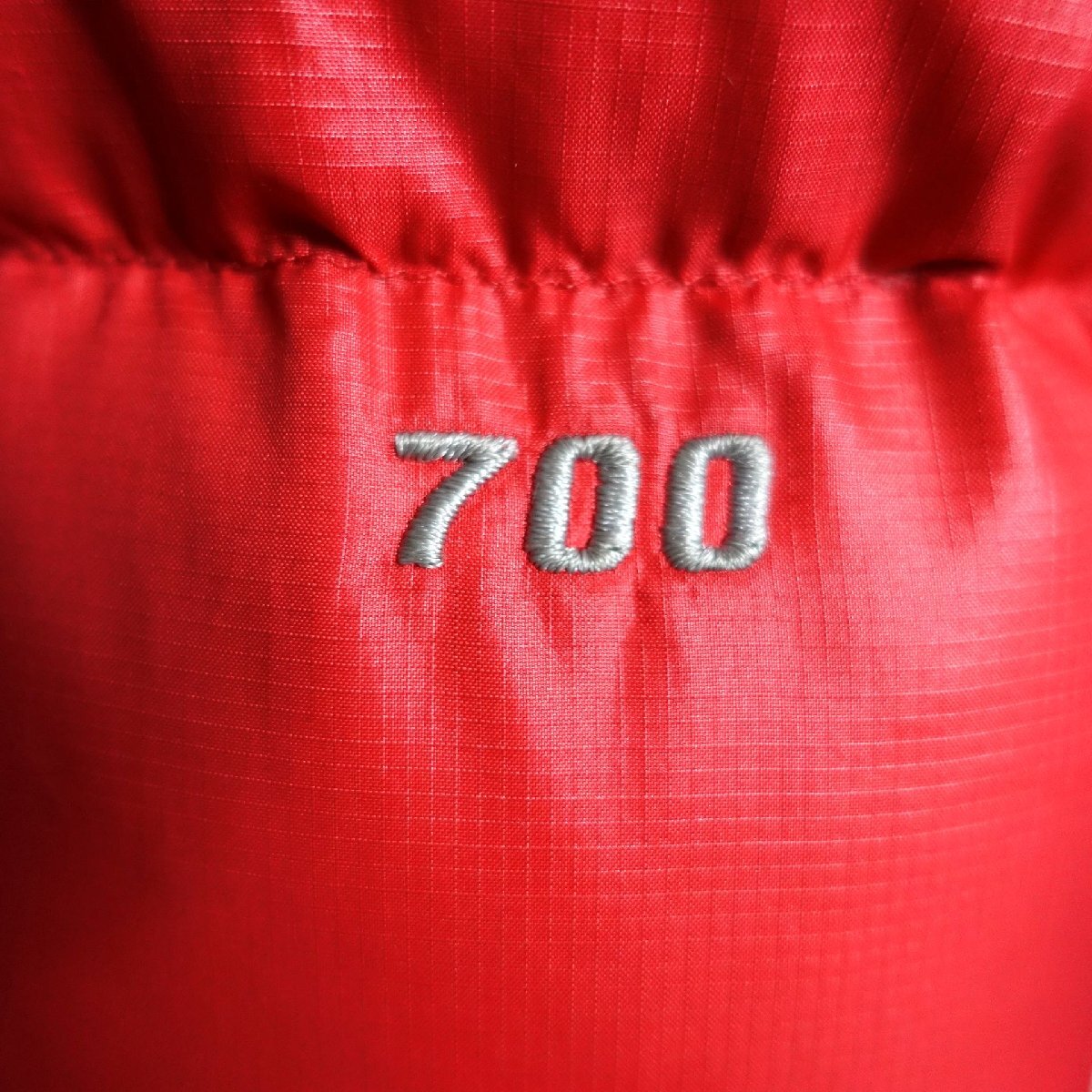 THE NORTH FACE ノースフェイス ダウンジャケット 700FP メンズ XSサイズ 正規品 レッド Z6028_画像5