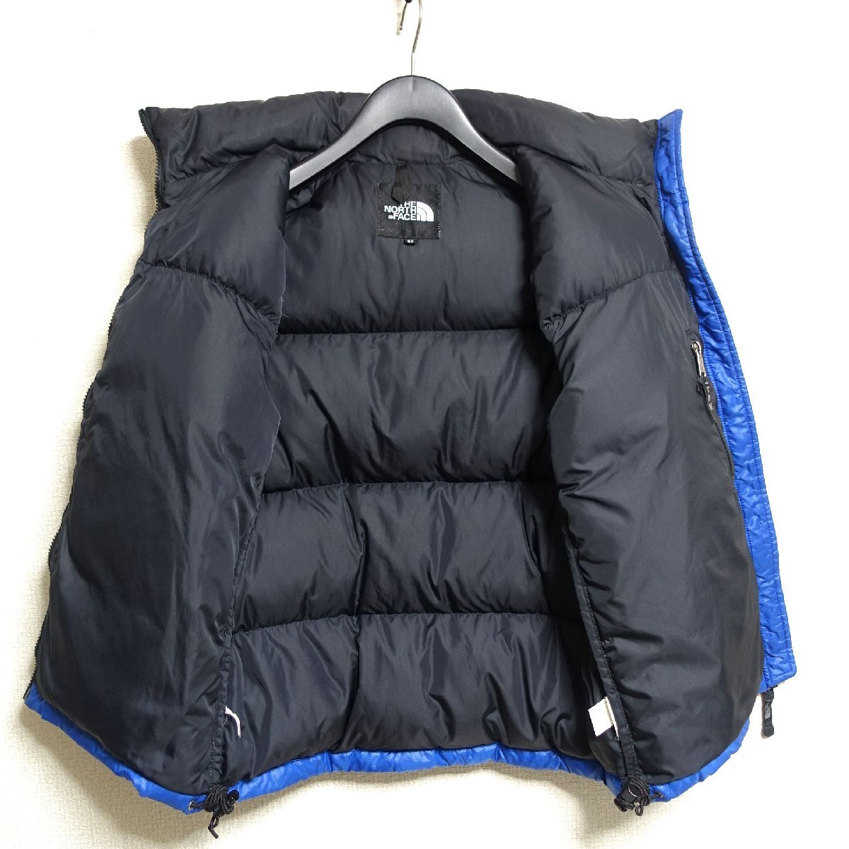 THE NORTH FACE ノースフェイス ヌプシ ダウンベスト 700FP メンズ XSサイズ 正規品 ブルー Z6017_画像3