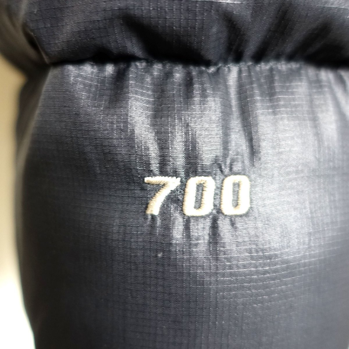THE NORTH FACE ノースフェイス ヌプシ ダウンジャケット 700FP メンズ Sサイズ 正規品 ブラック Z6027_画像5