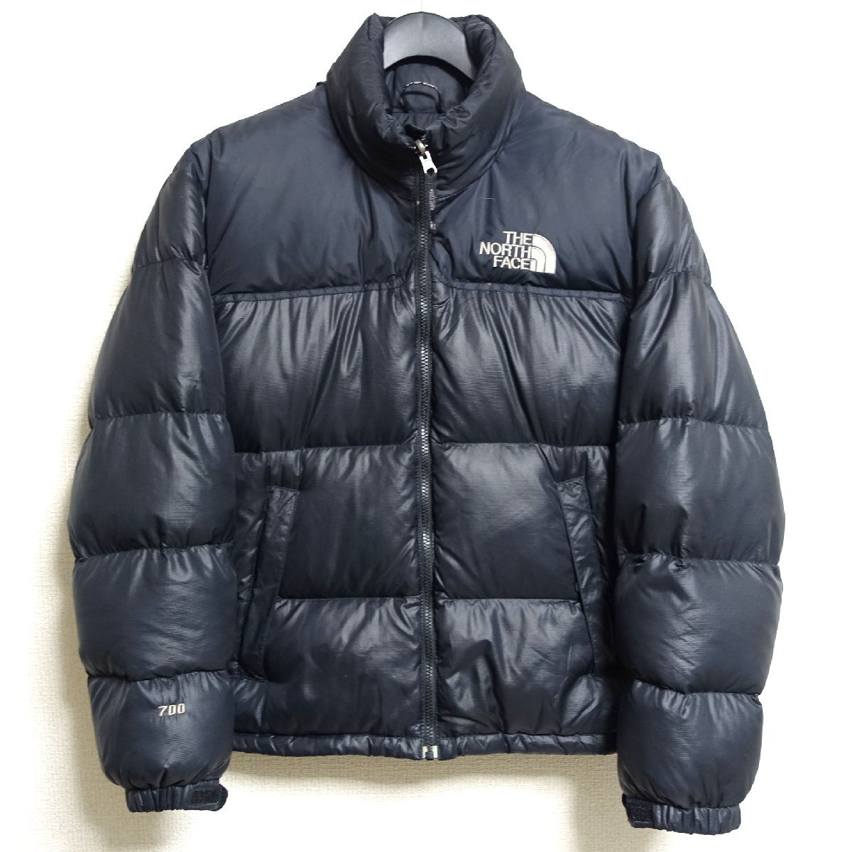 THE NORTH FACE ノースフェイス ヌプシ ダウンジャケット 700FP メンズ Sサイズ 正規品 ブラック Z6027_画像1