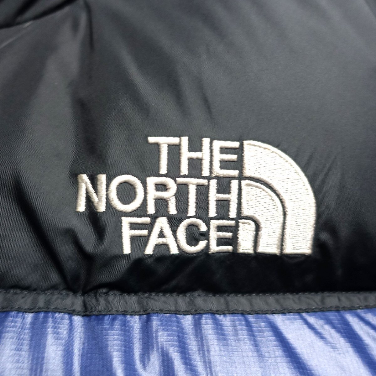 THE NORTH FACE ノースフェイス ヌプシ ダウンジャケット 700FP メンズ Sサイズ 正規品 ブルー Z6016_画像4