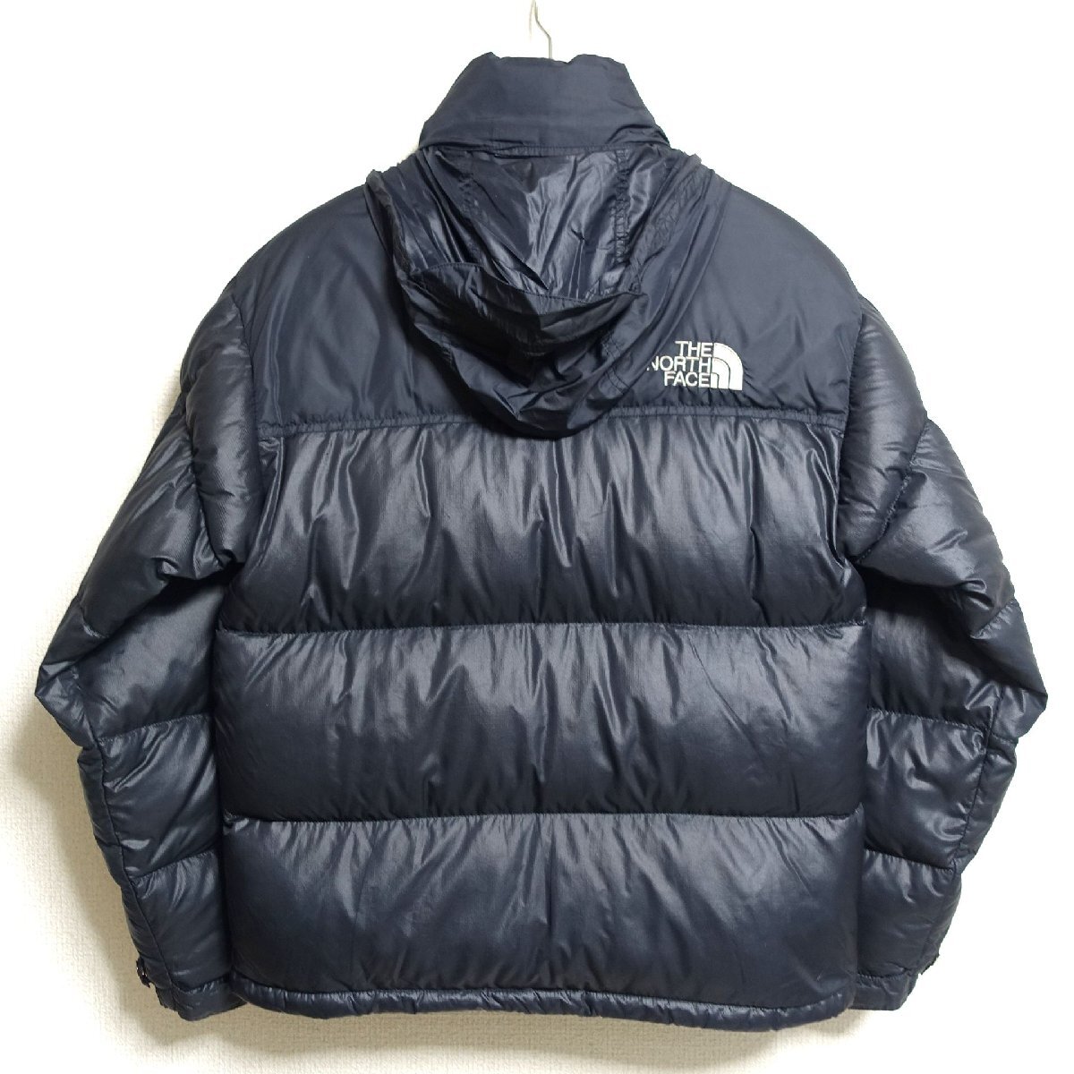 THE NORTH FACE ノースフェイス ヌプシ ダウンジャケット 700FP メンズ Sサイズ 正規品 ブラック Z6027_画像2