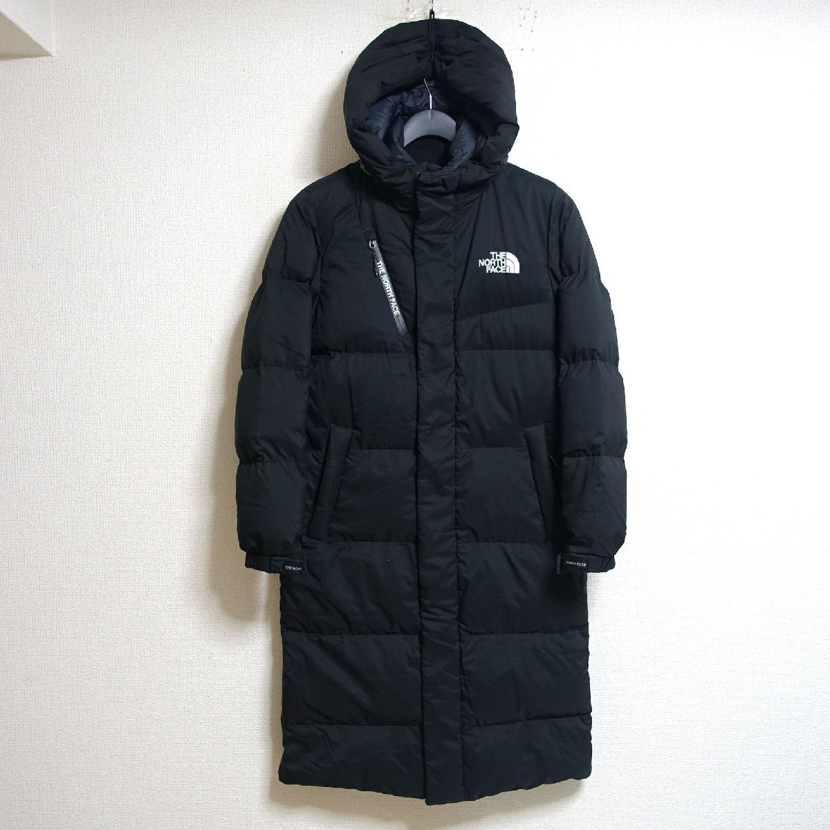 THE NORTH FACE ノースフェイス ドライベント ダウンコート ロング ダウンジャケット メンズ XSサイズ 正規品 ブラック D10326_画像1